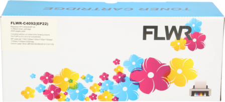 FLWR - Toners / HP 92A toner / zwart / Geschikt voor HP