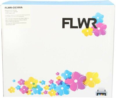 FLWR - Toners / HP 90A / zwart / Geschikt voor HP