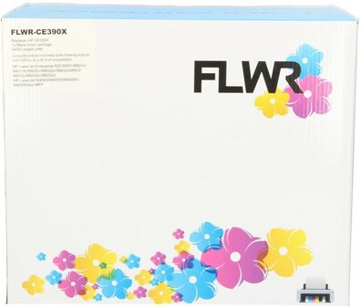 FLWR - Toners / HP 90X / zwart / Geschikt voor HP