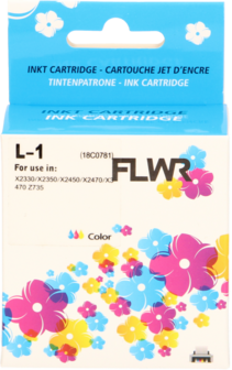 FLWR - Cartridges / Lexmark 1 / kleur / Geschikt voor Lexmark