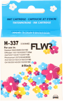 FLWR - Cartridges / HP 337 / zwart / Geschikt voor HP