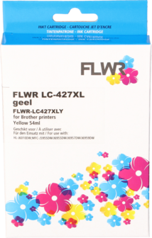 FLWR - Cartridges / Brother LC-427XL / geel / Geschikt voor Brother