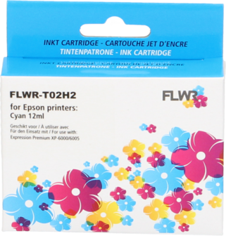 FLWR - Cartridges / Epson 202XL / cyaan / Geschikt voor Epson