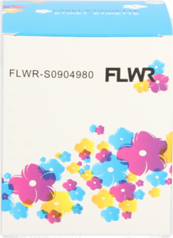 FLWR - Labels / Dymo S0904980 / wit / Geschikt voor Dymo