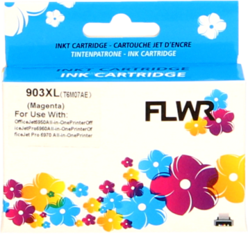 FLWR - Cartridges / HP 903XL / magenta / Geschikt voor HP