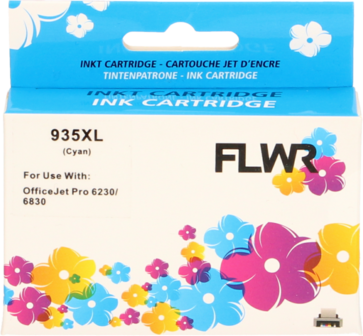 FLWR - Cartridges / HP 935C / cyaan / Geschikt voor HP