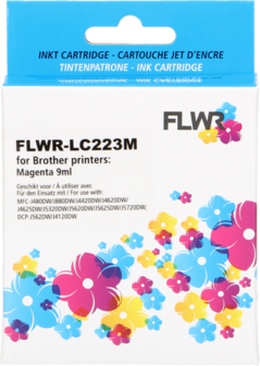 FLWR - Cartridges / Brother LC-223M / magenta / Geschikt voor Brother