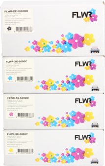 FLWR - Toners / Xerox Phaser 6000 / 6010 multipack / zwart en kleur / Geschikt voor Xerox