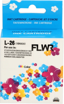 FLWR - Cartridges / Lexmark 26 / kleur / Geschikt voor Lexmark