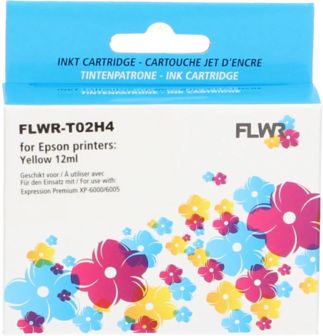 FLWR - Cartridges / Epson 202XL / geel / Geschikt voor Epson