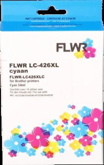 FLWR - Cartridges / Brother LC-426XL / cyaan / Geschikt voor Brother