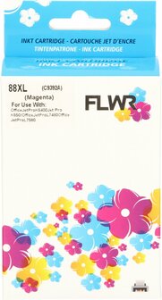 FLWR - Cartridges / HP 88XL / magenta / Geschikt voor HP