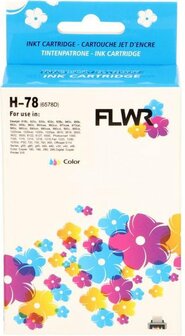 FLWR - Cartridges / HP 78A / kleur / Geschikt voor HP