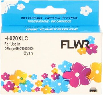 FLWR - Cartridges / HP 920XL / cyaan / Geschikt voor HP