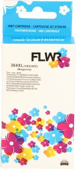 FLWR - Cartridges / HP 364XL / magenta / Geschikt voor HP