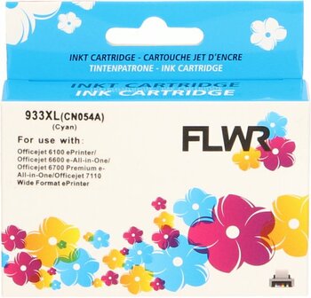 FLWR - Cartridges / HP 932XL/933XL Multipack / zwart en kleur / Geschikt voor HP