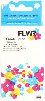 FLWR - Cartridges / HP 953XL / magenta / Geschikt voor HP