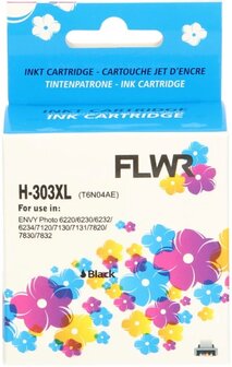 FLWR - Cartridges / HP 303XL / zwart / Geschikt voor HP