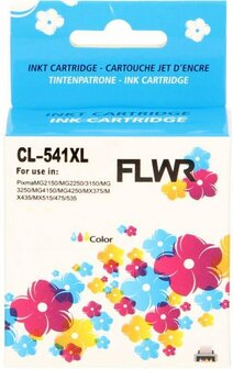 FLWR - Cartridges / Canon CL-541XL / kleur / Geschikt voor Canon