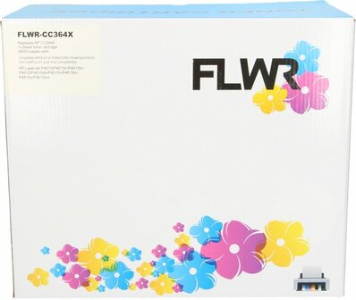 FLWR - Toners / HP 64X / zwart / Geschikt voor HP