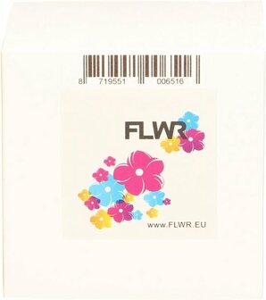 FLWR - Labels / Dymo 99019 Ordner / wit / Geschikt voor Dymo