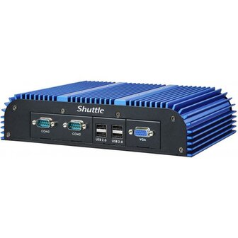 Shuttle BPCWL02-i3XA Box-PC fanless industrial System, Core&trade; i3-8145UE, 4 GB DDR4, 120 GB SSD M.2