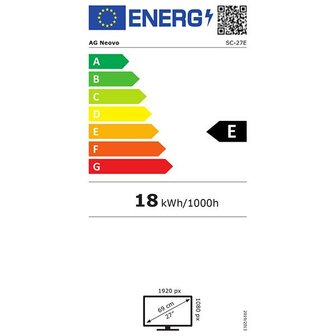 Neovo SC-2702 FHD LED Monitor, 27&quot;/ 68.6 cm, 1920x1080p, 250cd/m2, 1.000:1, 5ms (GTG)