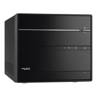 Shuttle SH570R6 Black XPC Cube PC barebone, Intel H570, LGA 1200, DDR4, 2x LAN, 2x M.2, 300 W