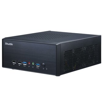 Shuttle XH510G2 XPC Slim PC Barebone, Intel H510, LGA1200, 2x DDR4 (max.64GB) 2.5&quot; bay, HDMI, DP