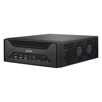 Shuttle XH610 XPC Slim Barebone, LGA1700, Intel H610, HDMI, DP, VGA, 2x COM, 2x LAN, 2x2.5&quot;, 24/7