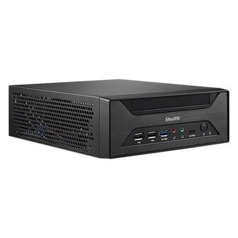 Shuttle XH610 XPC Slim Barebone, LGA1700, Intel H610, HDMI, DP, VGA, 2x COM, 2x LAN, 2x2.5&quot;, 24/7