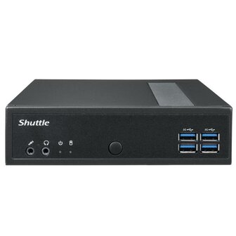 Shuttle DL3000XA XPC Slim System DL3000XA, Intel N100, 8GB RAM, 128GB SSD M.2 NVMe, 2.5 GBit LAN x2