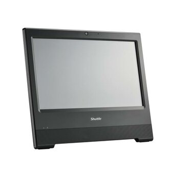 Shuttle X50V9 Black All-In-One Barebone X50V9, 15.6&quot; Touch-Screen, Cel. 7305U, Wifi, IP54, fanless