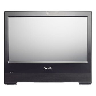 Shuttle X50V9 Black All-In-One Barebone X50V9, 15.6&quot; Touch-Screen, Cel. 7305U, Wifi, IP54, fanless