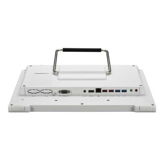 Shuttle X50V9 White All-In-One Barebone X50V9, 15.6&quot; Touch-Screen, Cel. 7305U, Wifi, IP54, fanless