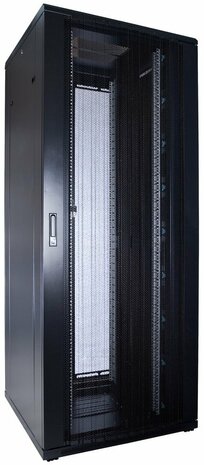 47U serverkast met geperforeerde deur 800x800x2200mm (BxDxH)