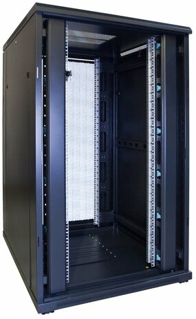 27U serverkast met geperforeerde deur 800x1000x1400mm (BxDxH)