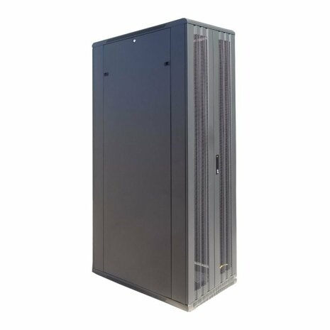 47U serverkast met dubbele geperforeerde voor- en achterdeur 600x800x2200mm (BxDxH)