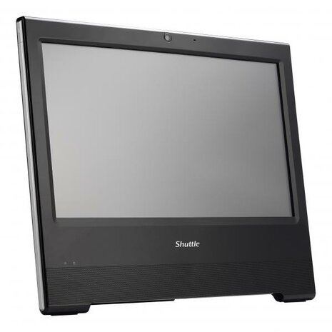 Shuttle POS X508 Black All-In-One PC, 15.6" single-touch, intel 5205U, 4 GB DDR4, 128 GB SSD, Wi-Fi