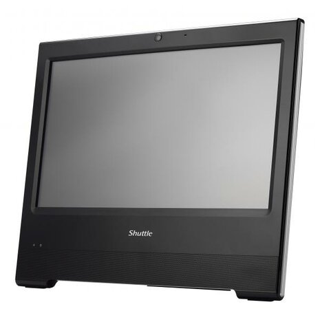 Shuttle POS X508 Black All-In-One PC, 15.6" single-touch, intel 5205U, 4 GB DDR4, 128 GB SSD, Wi-Fi