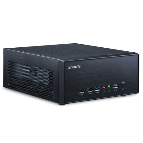 Shuttle XH510G2 XPC Slim PC Barebone, Intel H510, LGA1200, 2x DDR4 (max.64GB) 2.5" bay, HDMI, DP