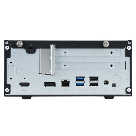 Shuttle XH510G2 XPC Slim PC Barebone, Intel H510, LGA1200, 2x DDR4 (max.64GB) 2.5" bay, HDMI, DP