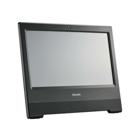 Shuttle X50V9 Black All-In-One Barebone X50V9, 15.6" Touch-Screen, Cel. 7305U, Wifi, IP54, fanless