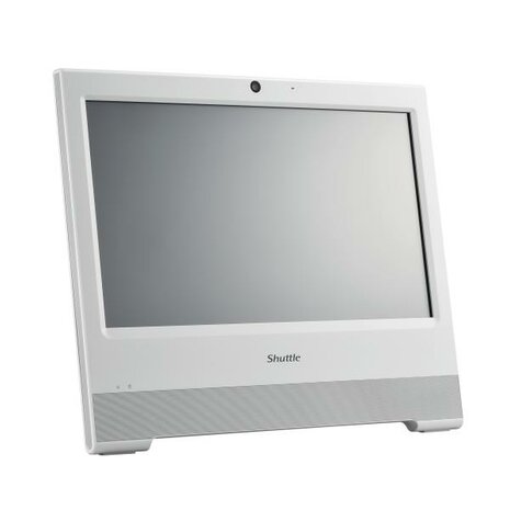 Shuttle X50V9 White All-In-One Barebone X50V9, 15.6" Touch-Screen, Cel. 7305U, Wifi, IP54, fanless