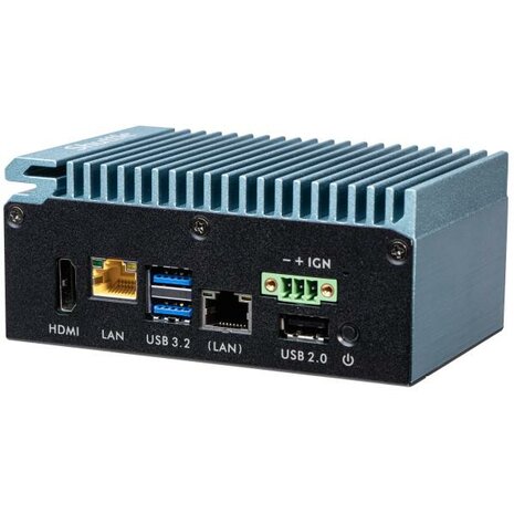 Shuttle SPCEL02 Edge Mini PC Barebone, 0.46L, Intel Celeron J6412 Soc, BGA 1493, 2x 2.5G LAN