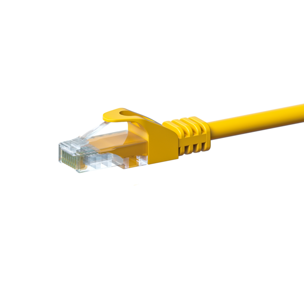 CAT5e UTP patchkabel 3m geel  - CCA