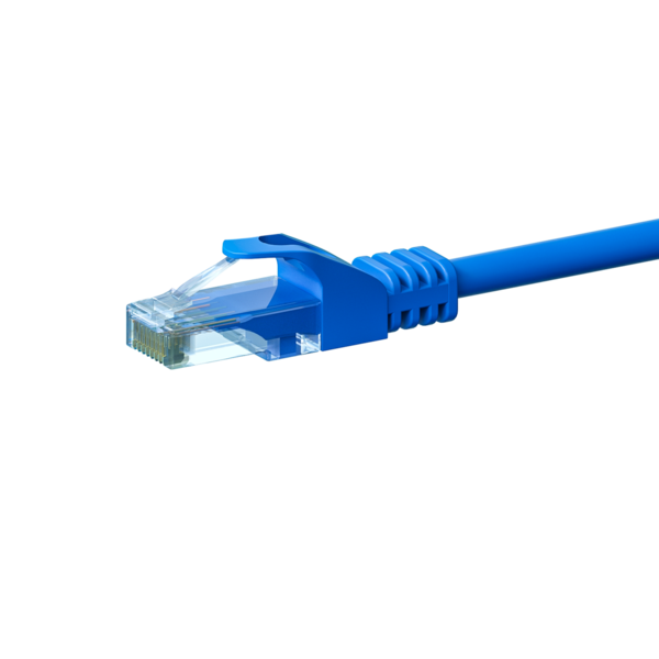 CAT6 UTP patchkabel 0,50m blauw - CCA