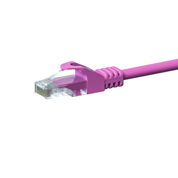 CAT5e UTP patchkabel 5m roze  - CCA