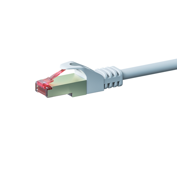 CAT6 S/FTP (PIMF) patchkabel 1m wit