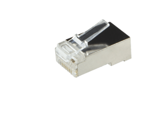 CAT5e Connector RJ45 - Shielded - voor soepele en stugge kern